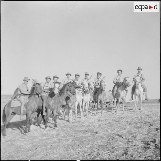 Le 1/42e RA à Chasseriau. [Description en cours]