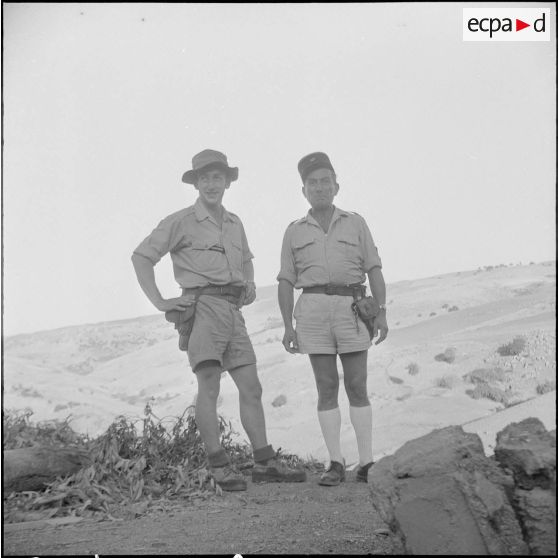 Le 1/42e RA à Chasseriau. [Description en cours]