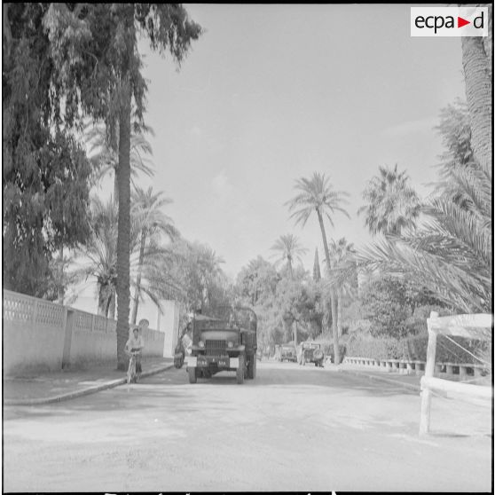 Le 543e GT à Laghouat. [Description en cours]