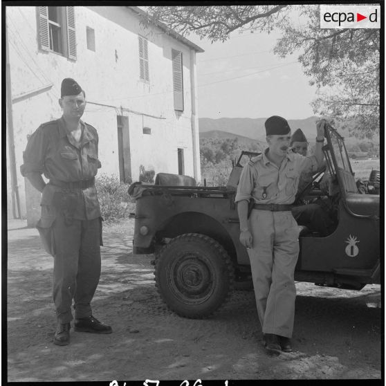 Le 4/44e RI à Saint-Antoine. [Description en cours]