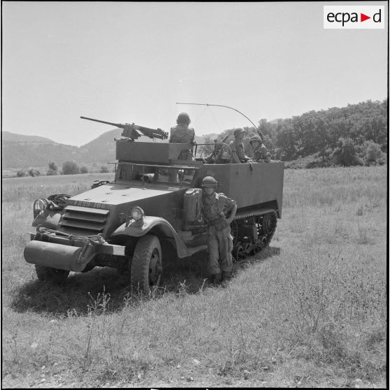 Le 3e REI à El-Milia. [Description en cours]