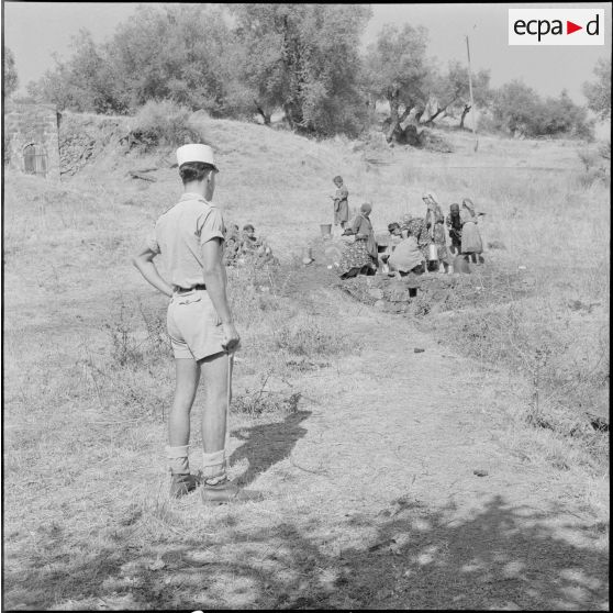 Le 3e REI à El-Milia. [Description en cours]