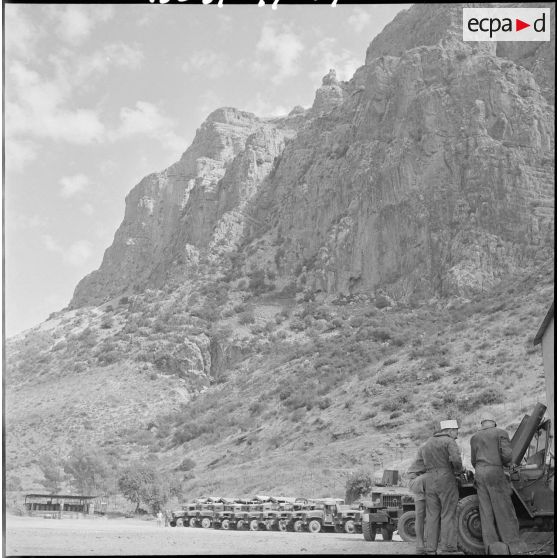 Le 3e REI à El-Milia. [Description en cours]