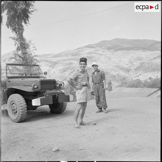 Le 3e REI à El-Milia. [Description en cours]