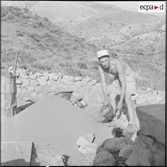 Le 3e REI à El-Milia. [Description en cours]