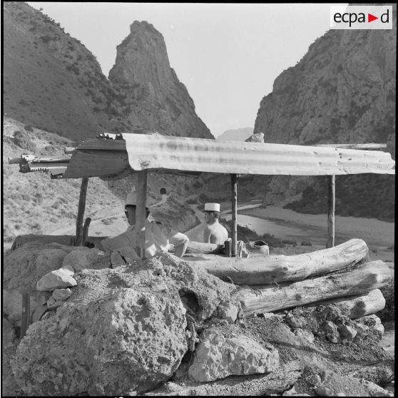 Le 3e REI à El-Milia. [Description en cours]