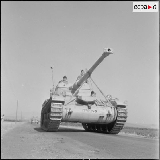 Le 21e RIC (21e régiment d'infanterie coloniale) à Marengo. [Description en cours]