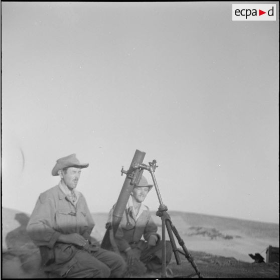 Le 21e RIC (21e régiment d'infanterie coloniale) à Marengo. [Description en cours]