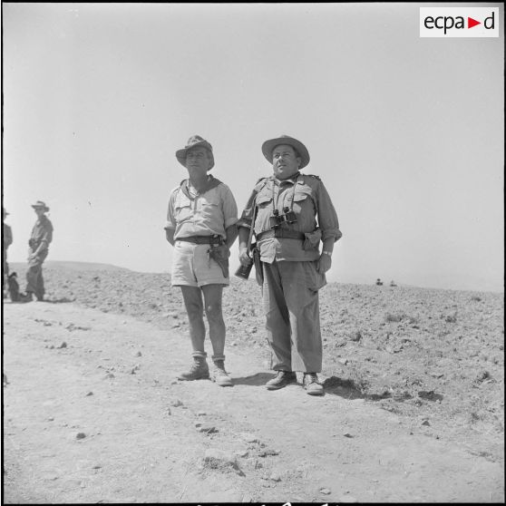Le 21e RIC (21e régiment d'infanterie coloniale) à Marengo. [Description en cours]