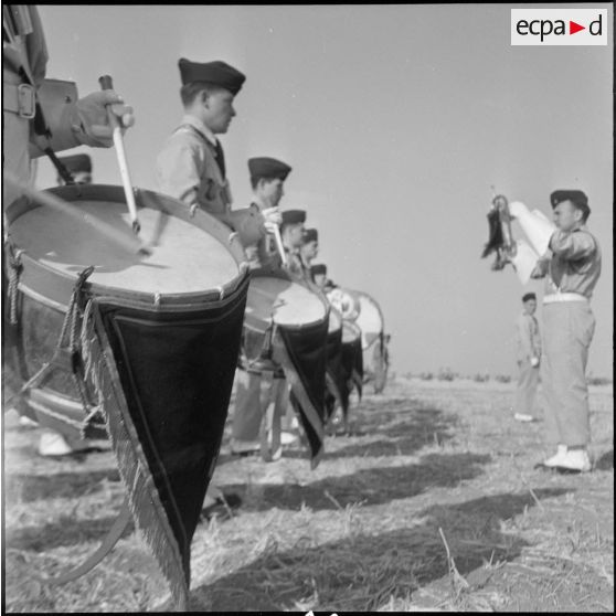 Le 21e RIC (21e régiment d'infanterie coloniale) à Marengo. [Description en cours]