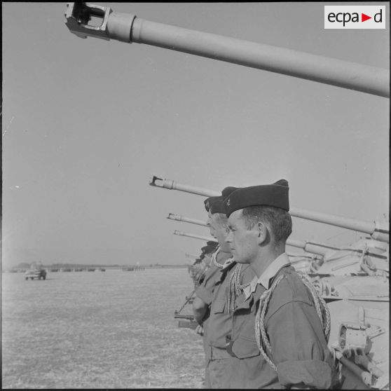 Le 21e RIC (21e régiment d'infanterie coloniale) à Marengo. [Description en cours]