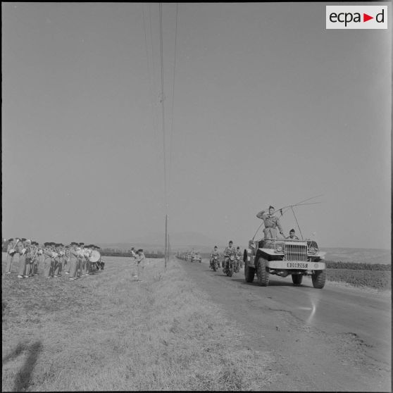 Le 21e RIC (21e régiment d'infanterie coloniale) à Marengo. [Description en cours]