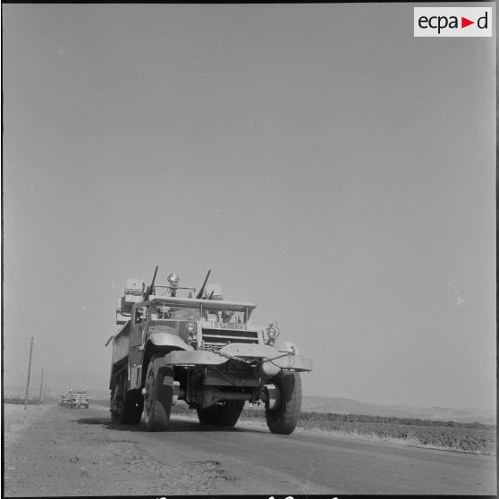 Le 21e RIC (21e régiment d'infanterie coloniale) à Marengo. [Description en cours]