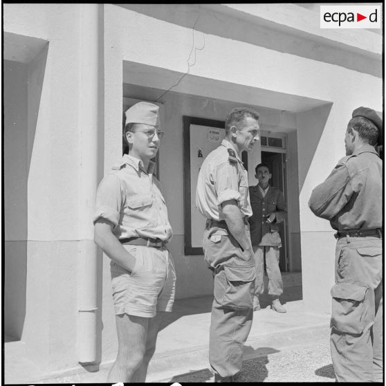 Une section administrative spécialisée (SAS) dans les Aurès. [Description en cours]