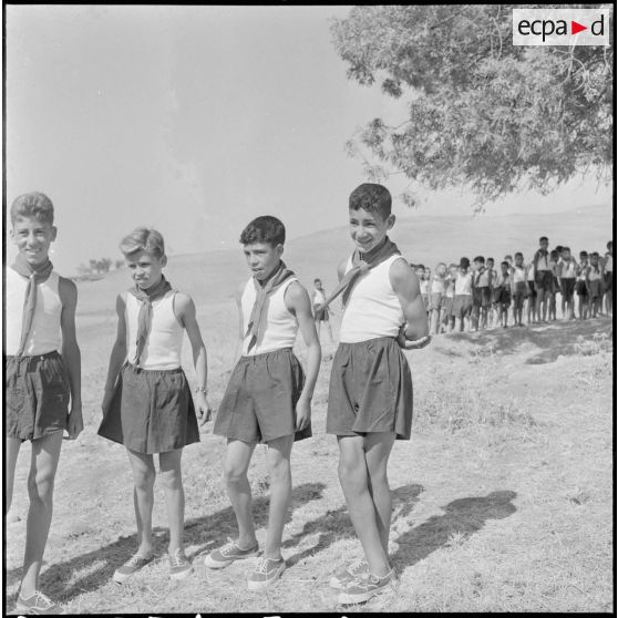 Une section administrative spécialisée (SAS) dans les Aurès. [Description en cours]