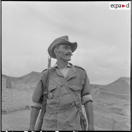 Une section administrative spécialisée (SAS) dans les Aurès. [Description en cours]