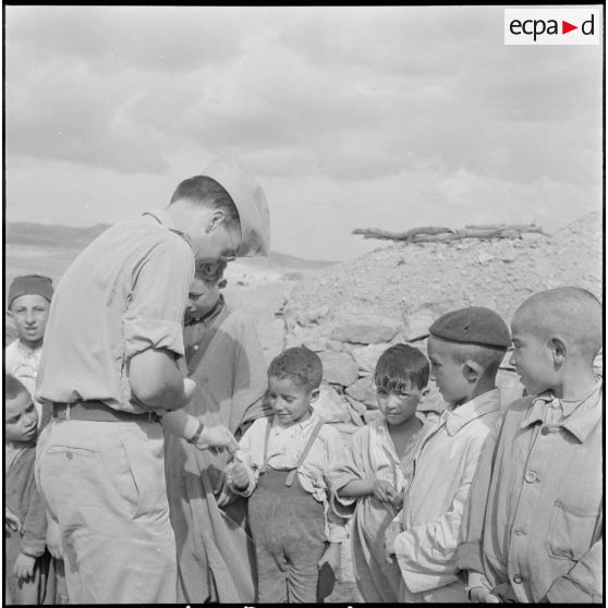 Une section administrative spécialisée (SAS) dans les Aurès. [Description en cours]