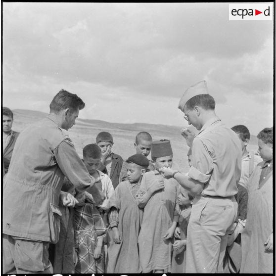 Une section administrative spécialisée (SAS) dans les Aurès. [Description en cours]