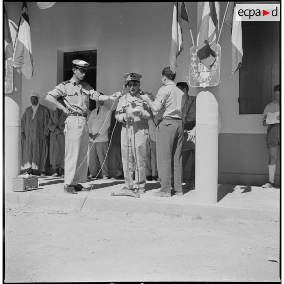 Inauguration de la section administrative spécialisée (SAS) de Taourtatsine près de Tabla. [Description en cours]