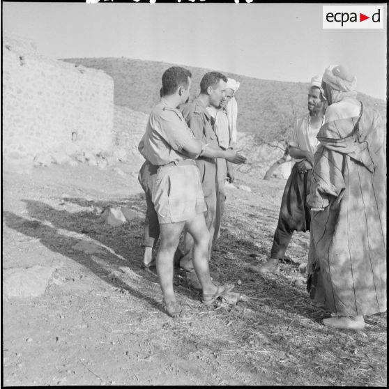 Le 403e RAA à Beni-Bahdel. [Description en cours]