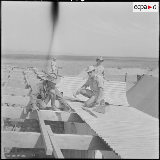 Le 403e RAA à Beni-Bahdel. [Description en cours]