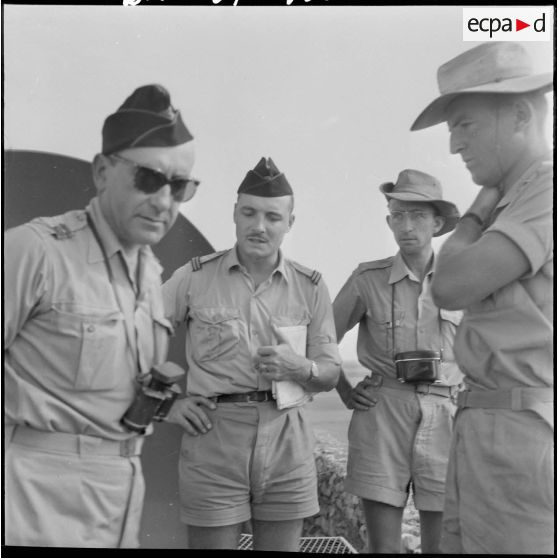 Le 403e RAA à Beni-Bahdel. [Description en cours]