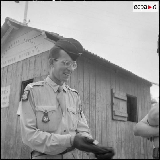 La 262e compagnie de circulation routière (262e CCR) à Tlemcen. [Description en cours]