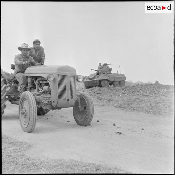 Régiment d'infanterie coloniale du Maroc (RICM) en Algérie. [Description en cours]