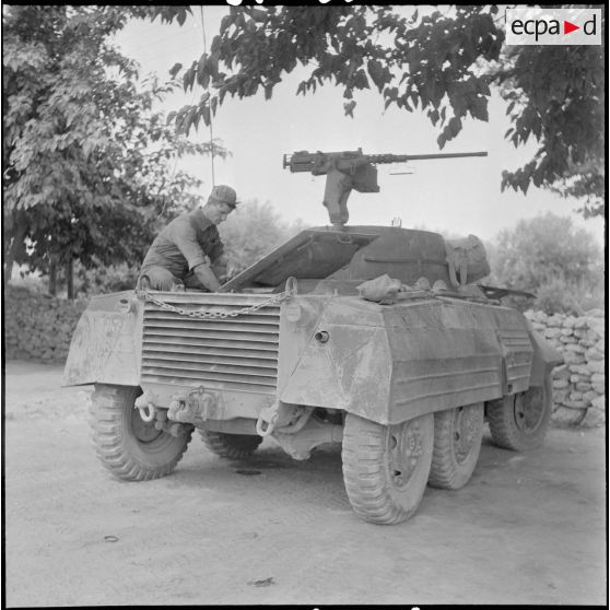 Régiment d'infanterie coloniale du Maroc (RICM) en Algérie. [Description en cours]