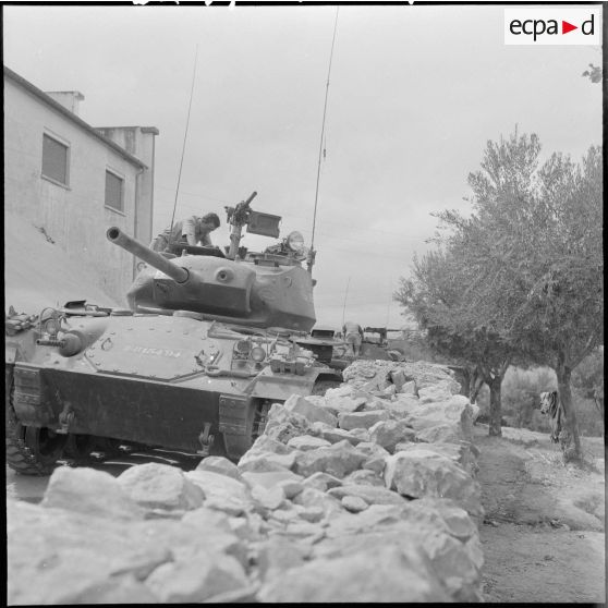 Régiment d'infanterie coloniale du Maroc (RICM) en Algérie. [Description en cours]