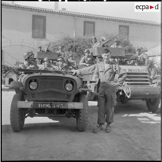 Le 48e BI à Eugene Etienne (Hennaya). [Description en cours]