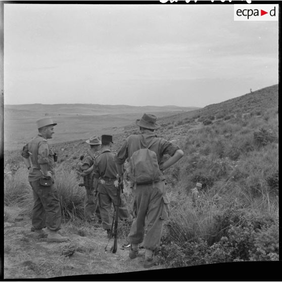 Le 3/5e REI à Tlemcen. [Description en cours]