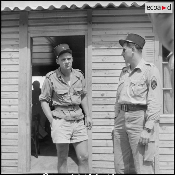 Le 3/5e REI à Tlemcen. [Description en cours]