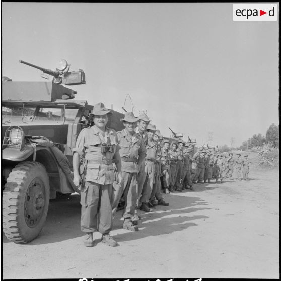 Le 3/5e REI à Tlemcen. [Description en cours]