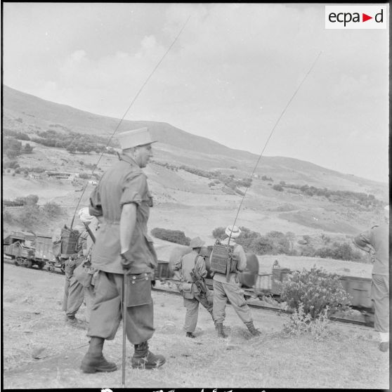 Le 3/5e REI à Tlemcen. [Description en cours]