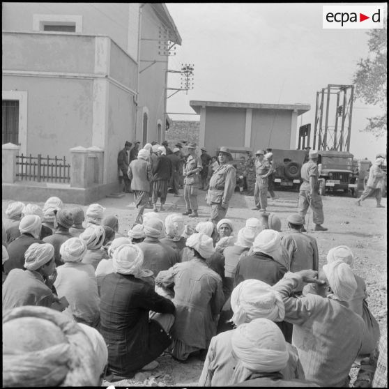 Le 3/5e REI à Tlemcen. [Description en cours]