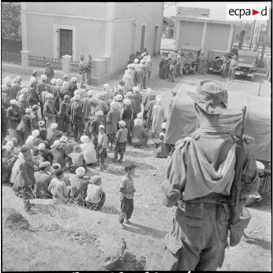 Le 3/5e REI à Tlemcen. [Description en cours]