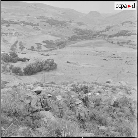 Le 3/5e REI à Tlemcen. [Description en cours]