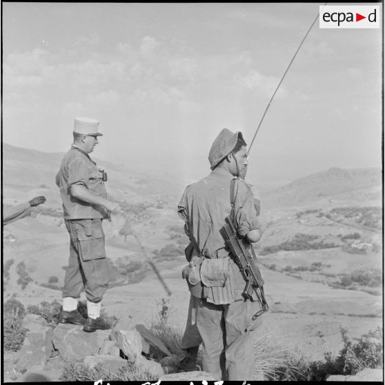 Le 3/5e REI à Tlemcen. [Description en cours]