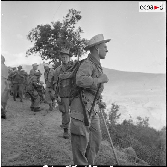 Le 3/5e REI à Tlemcen. [Description en cours]