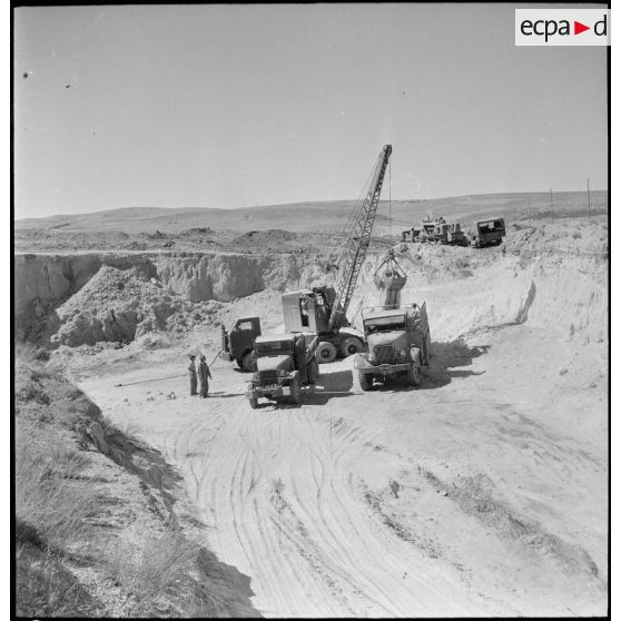 Le 26e RIM à Kouif près de la frontière tunisienne. [Description en cours]