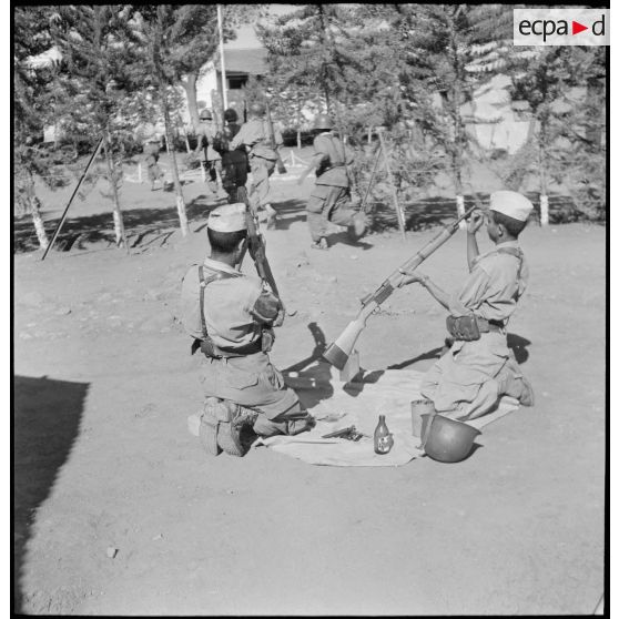 Le 3e groupe de compagnie nomade (3e GCN) à Ghaffar. [Description en cours]