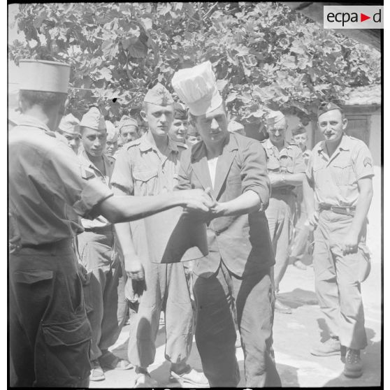 Le 3e groupe de compagnie nomade (3e GCN) à Ghaffar. [Description en cours]