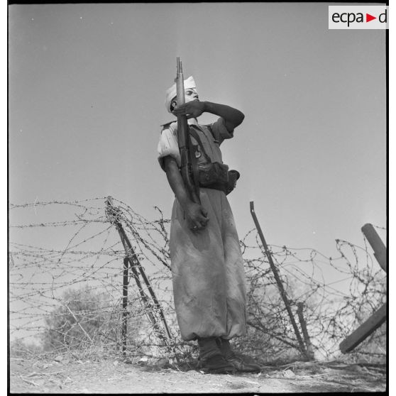 Le 3e groupe de compagnie nomade (3e GCN) à Ghaffar. [Description en cours]