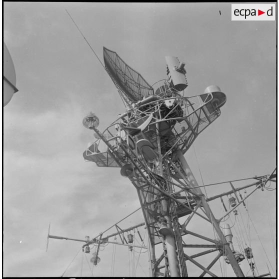 Vie à bord de l'escorteur d'escadre le Duperré. [Description en cours]