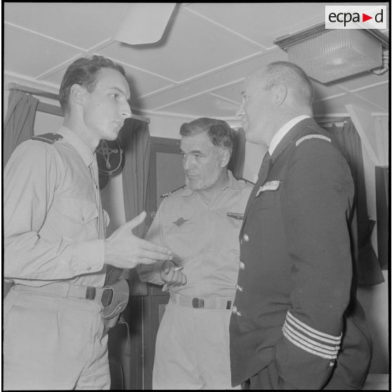 Vie à bord de l'escorteur d'escadre le Duperré. [Description en cours]