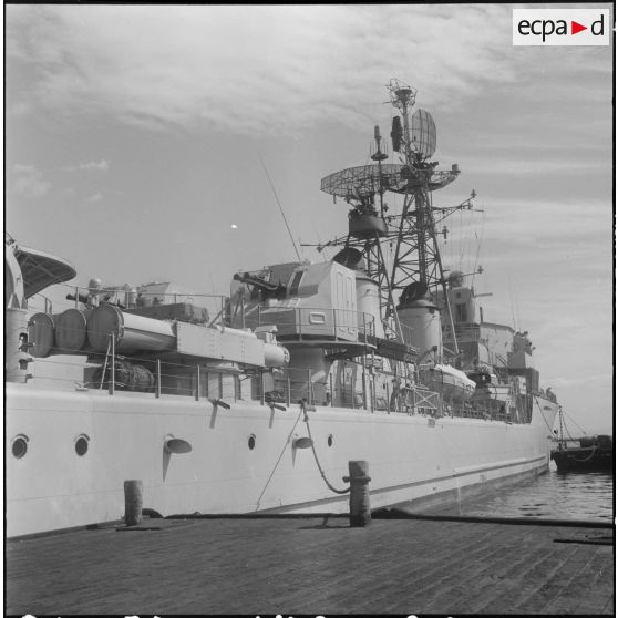Vie à bord de l'escorteur d'escadre le Duperré. [Description en cours]