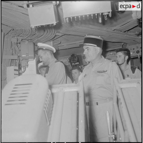 Vie à bord de l'escorteur d'escadre le Duperré. [Description en cours]