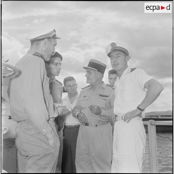 Vie à bord de l'escorteur d'escadre le Duperré. [Description en cours]