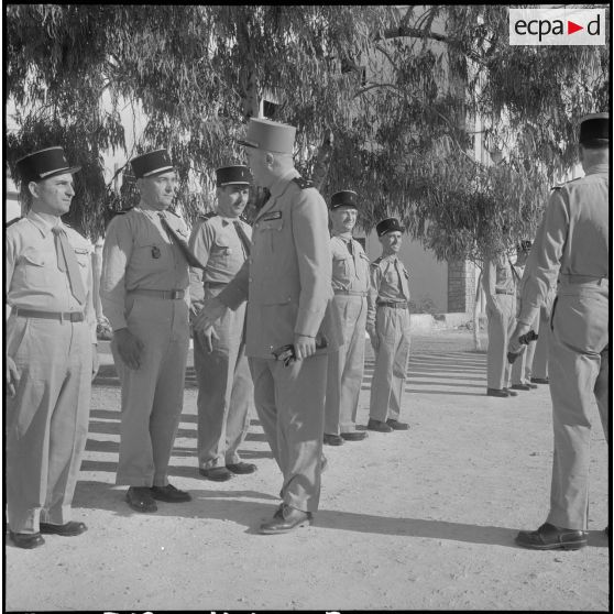 Prise d'armes. [Description en cours]